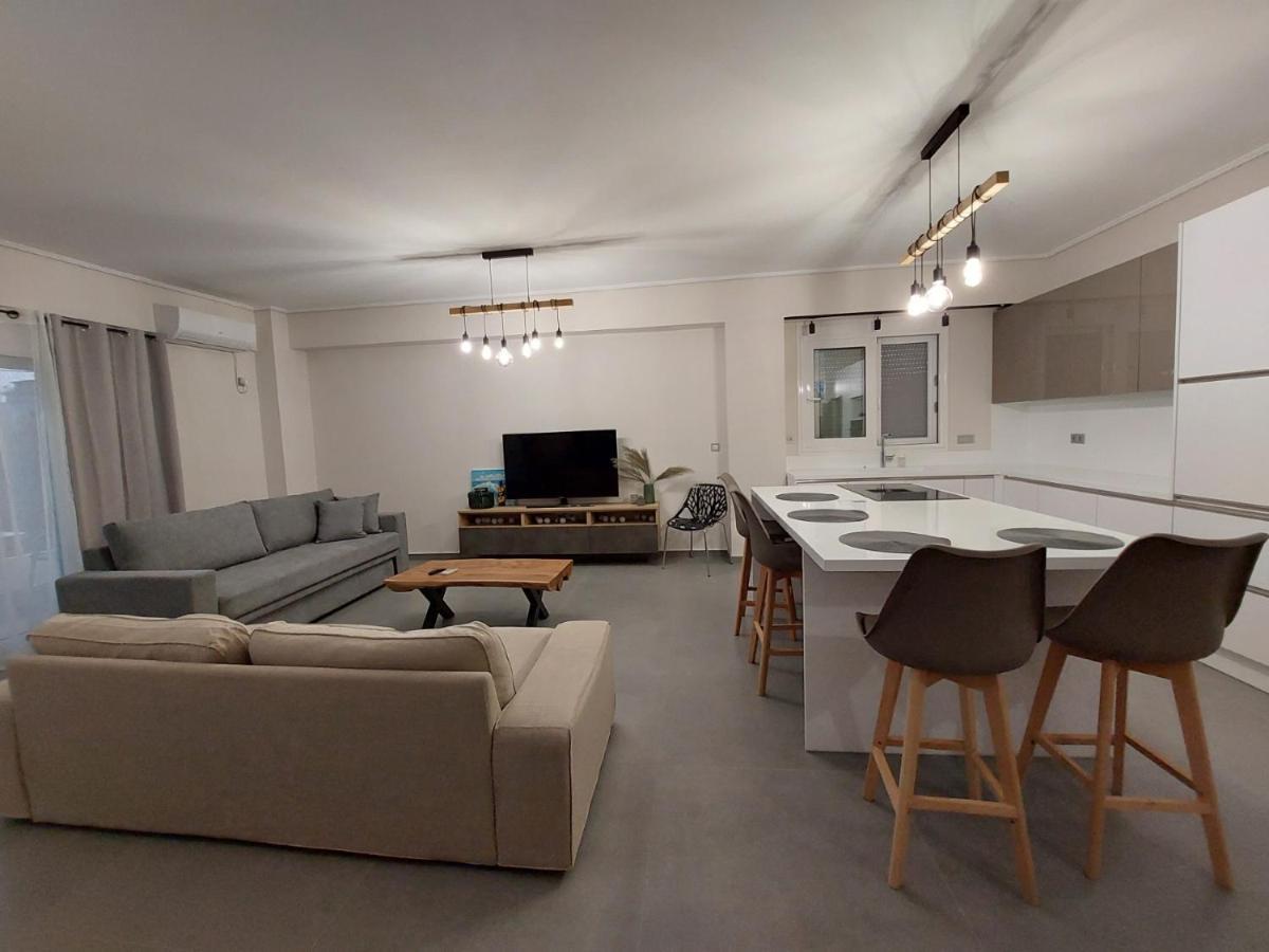 New Minimal Apartment,10' From Athens Airport Spáta Eksteriør billede