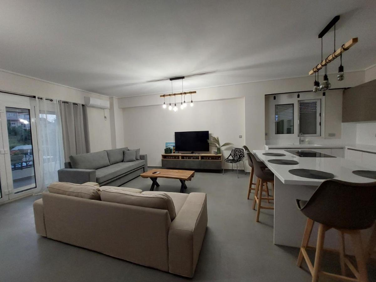 New Minimal Apartment,10' From Athens Airport Spáta Eksteriør billede